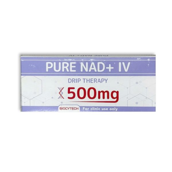 NAD + 500 mg , Biocytech
PURE NAD+ IV 500mg (никотинамидадениндинуклеотид)